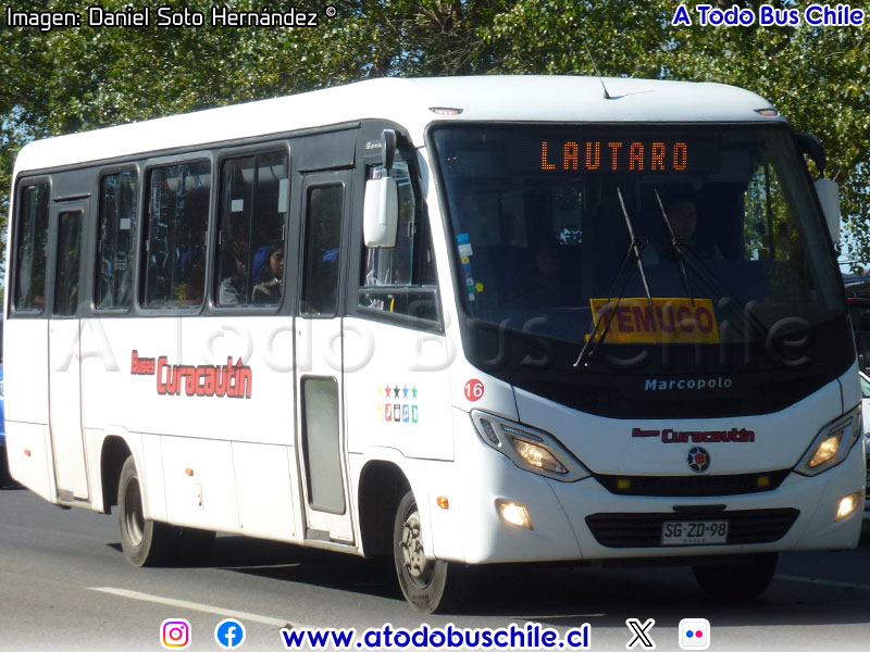 Marcopolo Senior / Mercedes Benz LO-916 BlueTec5 / Buses Curacautín Express
