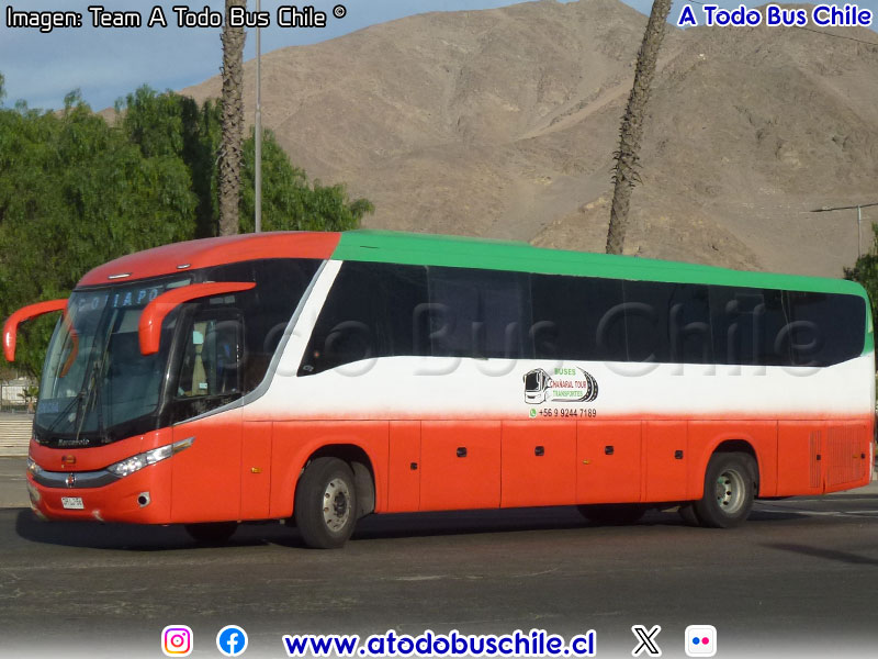 Marcopolo Paradiso G7 1050 / Mercedes Benz O-500RS-1836 / Buses Chañaral Tour