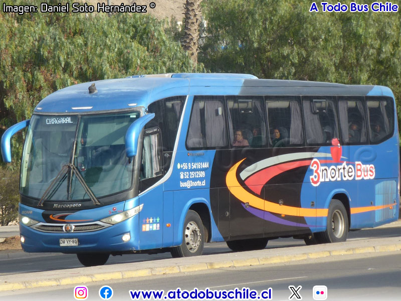 Marcopolo Viaggio G7 1050 / Scania K-360B / 3 Norte Bus