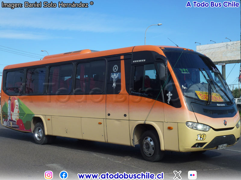Marcopolo Senior / Mercedes Benz LO-916 BlueTec5 / Sol de Elqui