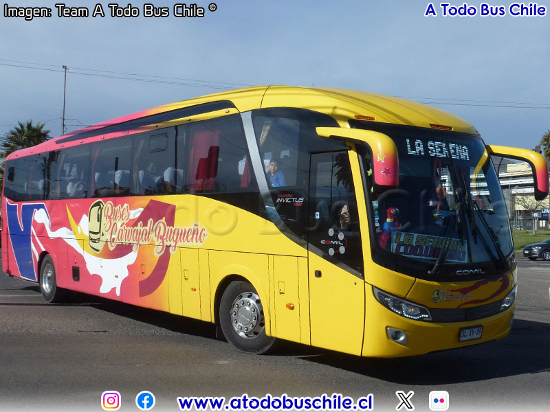 Comil Campione Invictus 1050 / Scania K-400B eev5 / Buses Carvajal Bugueño