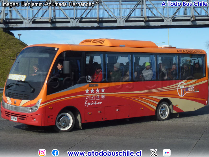 Zhong Tong Triumph LCK6850D Euro5 / Transportes Imperio (Servicio Puerto Montt - Aeropuerto Internacional El Tepual)