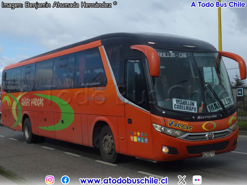 Marcopolo Viaggio G7 900 / Mercedes Benz OF-1721 BlueTec5 / Buses Vargas