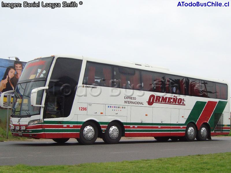 Busscar Jum Buss 400 / Volvo B-12R 8x2 / Expreso Internacional Ormeño (Perú)