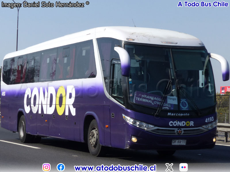 Marcopolo Viaggio G7 1050 / Scania K-380B / Cóndor Bus