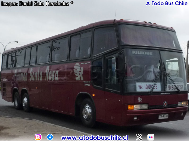 Marcopolo Paradiso GV 1150 / Mercedes Benz O-400RSD / Pullman Santa Rosa