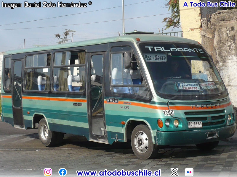 Inrecar Capricornio 1 / Mercedes Benz LO-914 / Flota Talagante