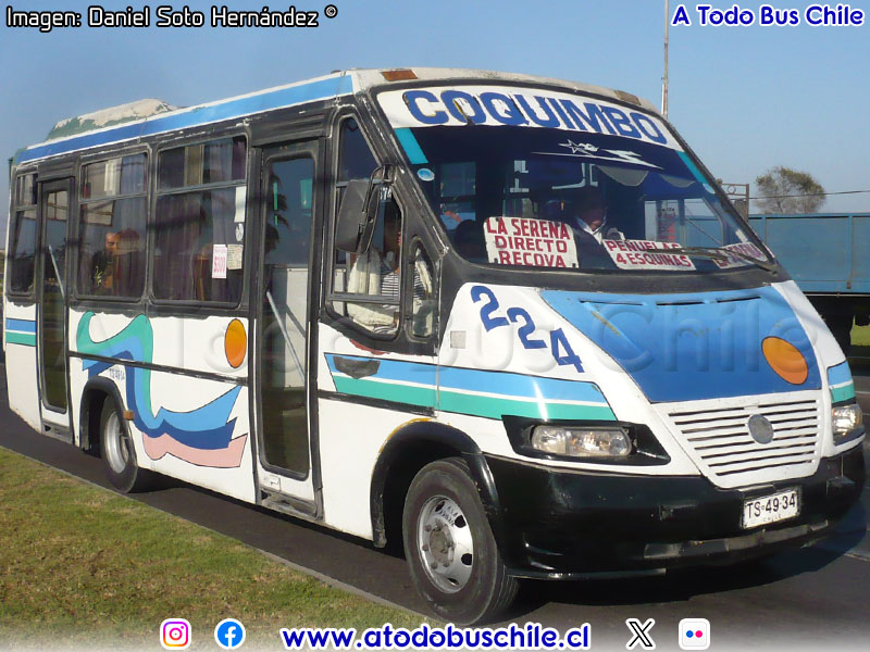 Metalpar Pucará 2000 / Mercedes Benz LO-914 / Línea San Juan Coquimbo LISANCO