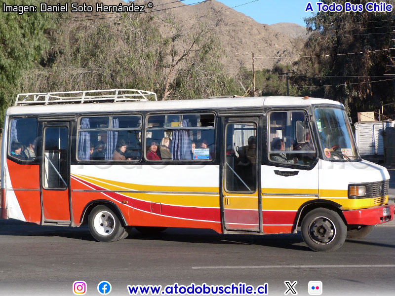 Metalpar Pucará I / Mercedes Benz LO-812 / Variante N° 8 Línea Sol de Atacama (Copiapó)