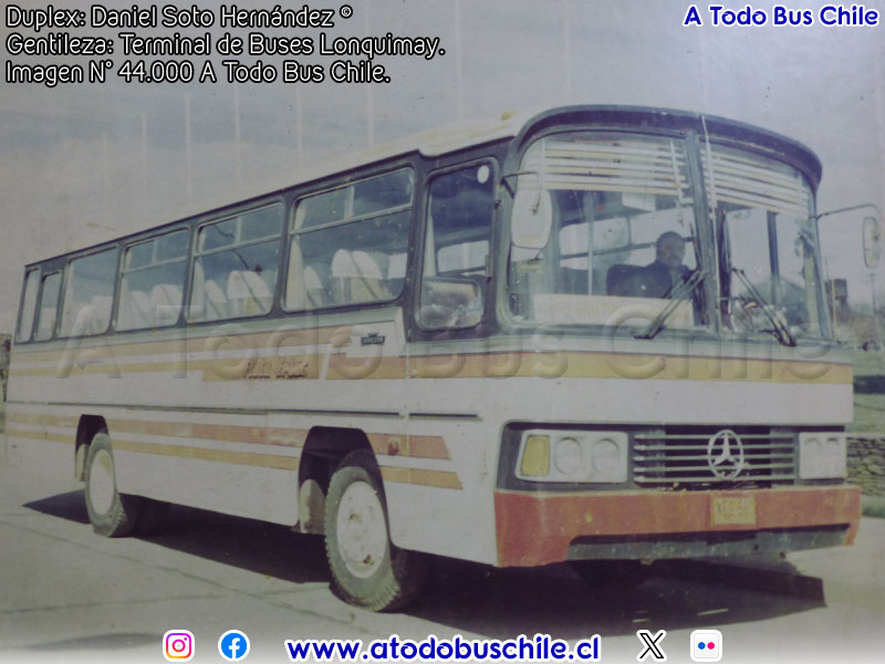 Imagen N° 44.000 A Todo Bus Chile | Inrecar / Mercedes Benz LPO-1113 / Flota Erbuc