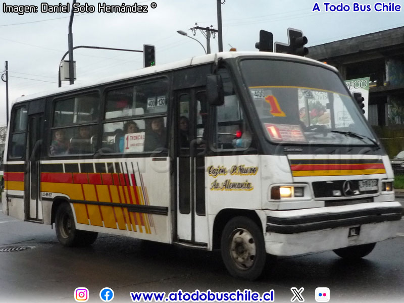 Marcopolo Senior / Mercedes Benz LO-812 / Línea N° 1 Temuco