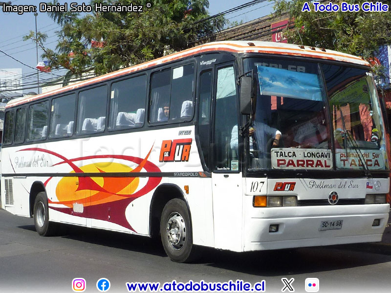 Marcopolo Viaggio GV 1000 / Mercedes Benz O-400RSE / Pullman del Sur