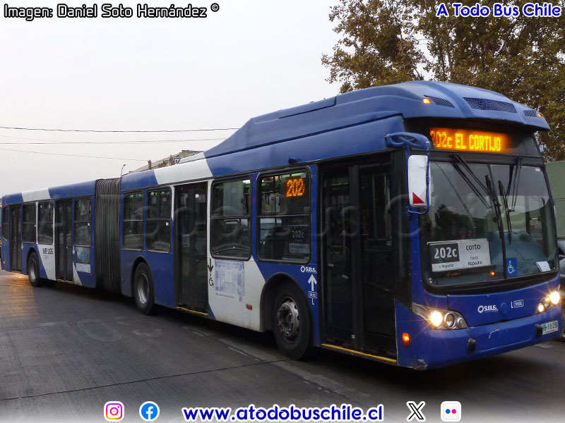 Induscar Caio Mondego LA / Volvo B-9SALF / Servicio Troncal 202c