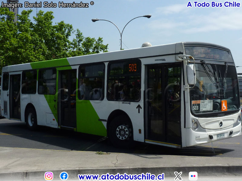 Induscar Caio Mondego H / Mercedes Benz O-500U-1725 / Servicio Troncal 503