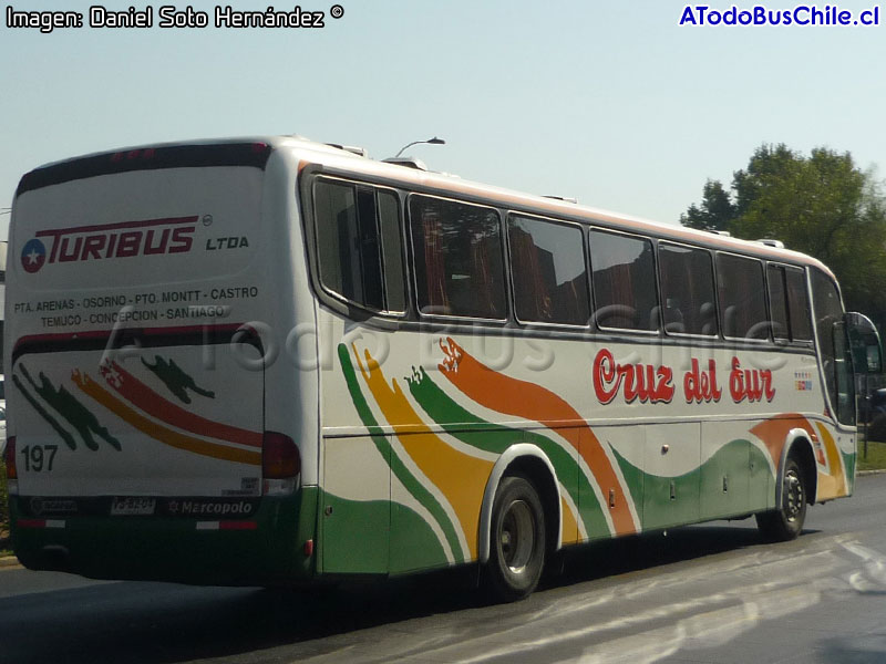 Marcopolo Viaggio G6 1050 / Scania K-124IB / Cruz del Sur - Turibus Ltda.