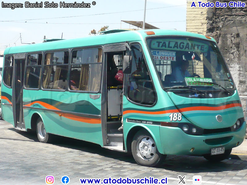 Metalpar Aconcagua / Mercedes Benz LO-915 / Flota Talagante