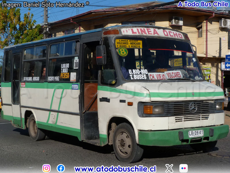 Inrecar / Mercedes Benz LO-809 / Línea N° 8 Chillán