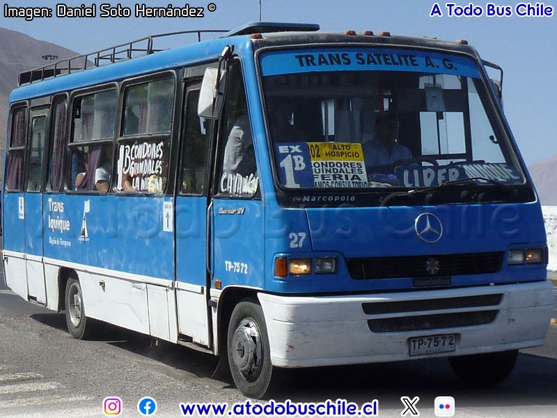 Marcopolo Senior GV / Mercedes Benz LO-914 / Variante N° 1-B Trans Satélite A. G. (Iquique)