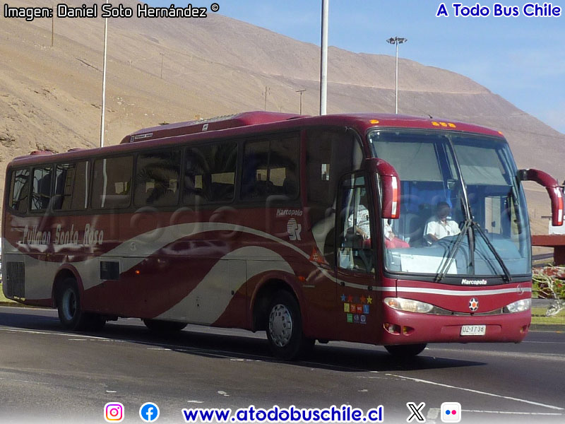 Marcopolo Viaggio G6 1050 / Mercedes Benz O-400RSE Eletrônico / Pullman Santa Rosa