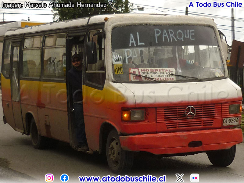 Metalpar Pucará I / Mercedes Benz LO-812 / Línea N° 2 Castro