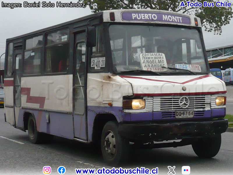 Cuatro Ases PH-50 / Mercedes Benz LO-809 / Línea N° 1 TransMontt S.A. (Puerto Montt)