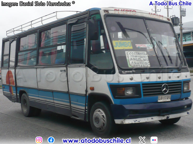 Caio Carolina IV / Mercedes Benz LO-812 / Línea N° 1 TransMontt S.A. (Puerto Montt)