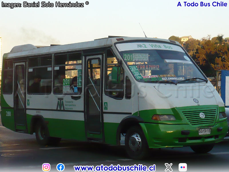 Metalpar Pucará 2000 / Mercedes Benz LO-814 / TMV 2 Viña Bus S.A.