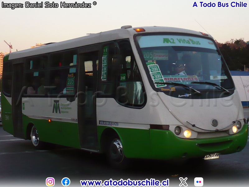 Metalpar Aconcagua / Volksbus 9-150OD / TMV 2 Viña Bus S.A.