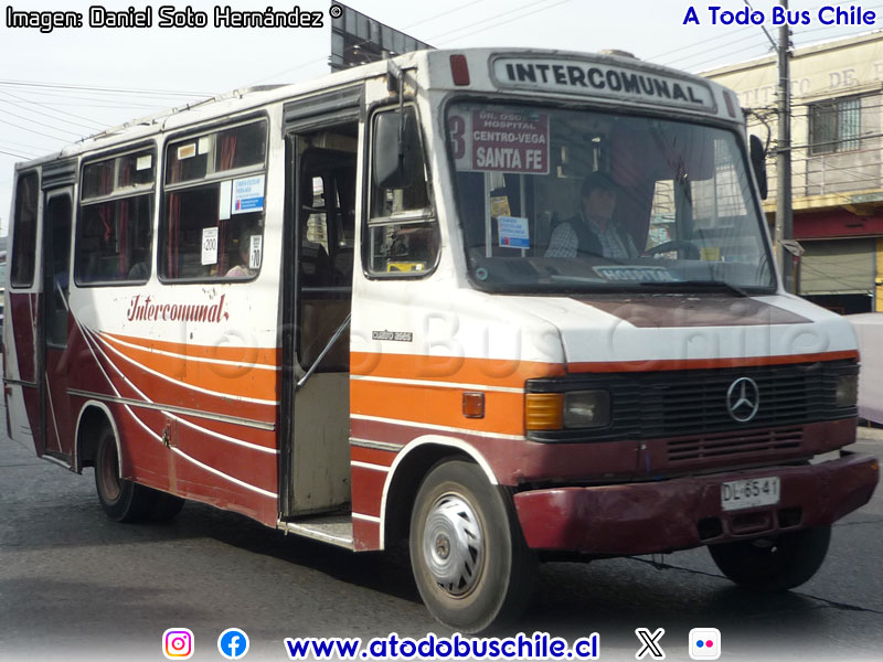 Cuatro Ases PH-50 / Mercedes Benz LO-809 / Intercomunal Línea N° 3 (Curicó)