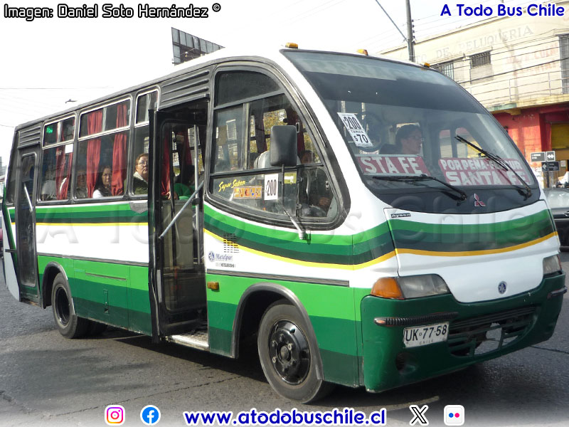 Metalpar Aysén / Mitsubishi FE659HZ6SL / Transportes Renacer (Curicó)