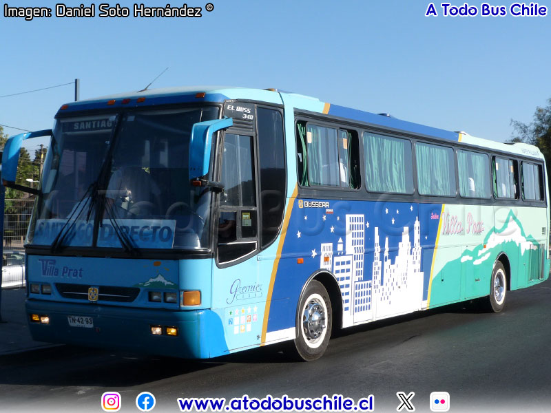 Busscar El Buss 340 / Scania K-124IB / Salón Villa Prat