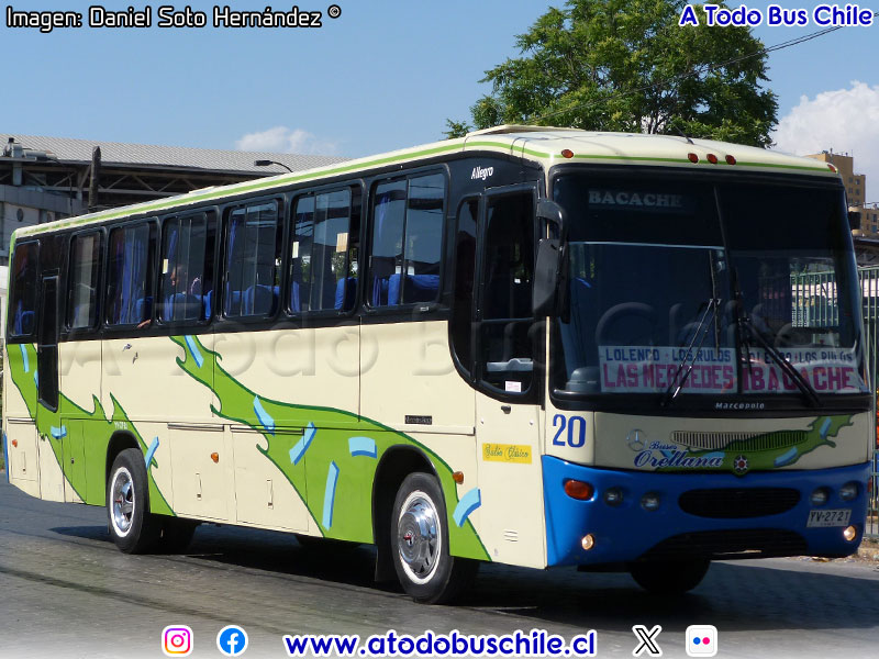Marcopolo Allegro G6 / Mercedes Benz OF-1722 / Buses Orellana