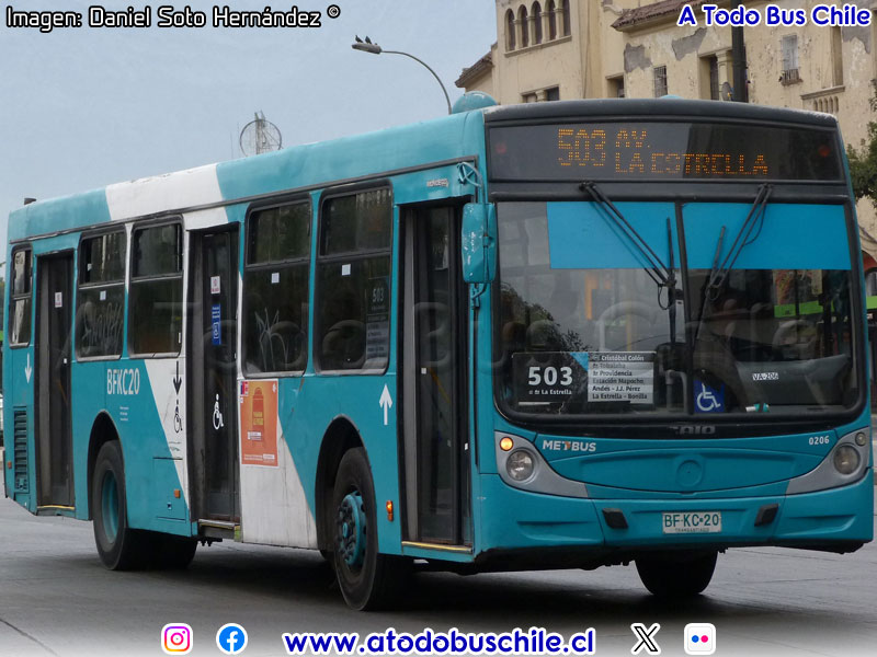 Induscar Caio Mondego H / Mercedes Benz O-500U-1725 / Servicio Troncal 503