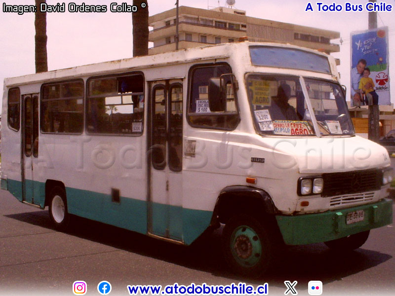 Carrocerías Bertone / Mercedes Benz LO-809 / Línea N° 5 Arica