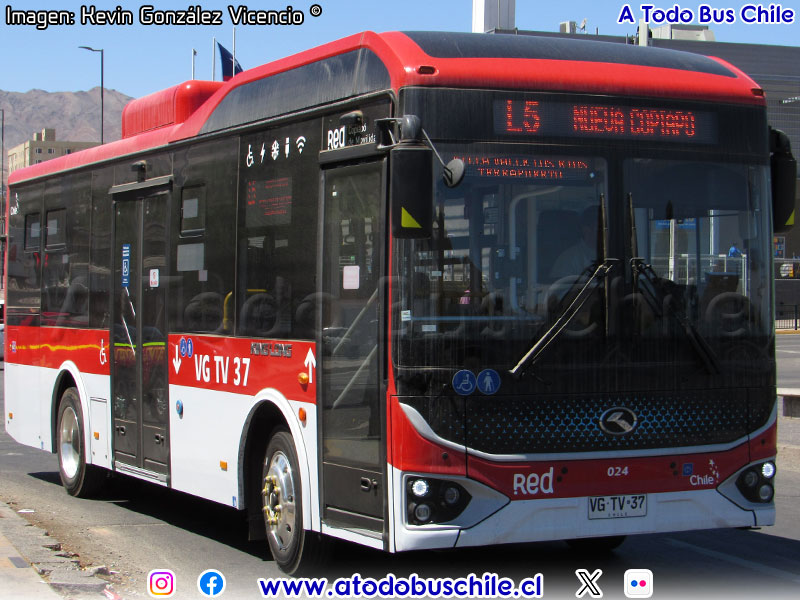 King Long XMQ6900G E-Tech / E.T.P. Nueva Copiapó S.A. Línea N° 5