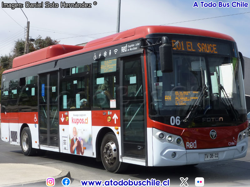 Foton E-Bus U-9 SC / Línea E-01 Red Coquimbo - La Serena de Movilidad