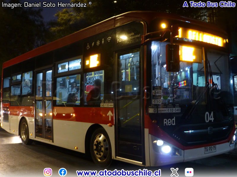 Zhong Tong LCK6950G Euro5 / Línea N° 201 Tocopilla