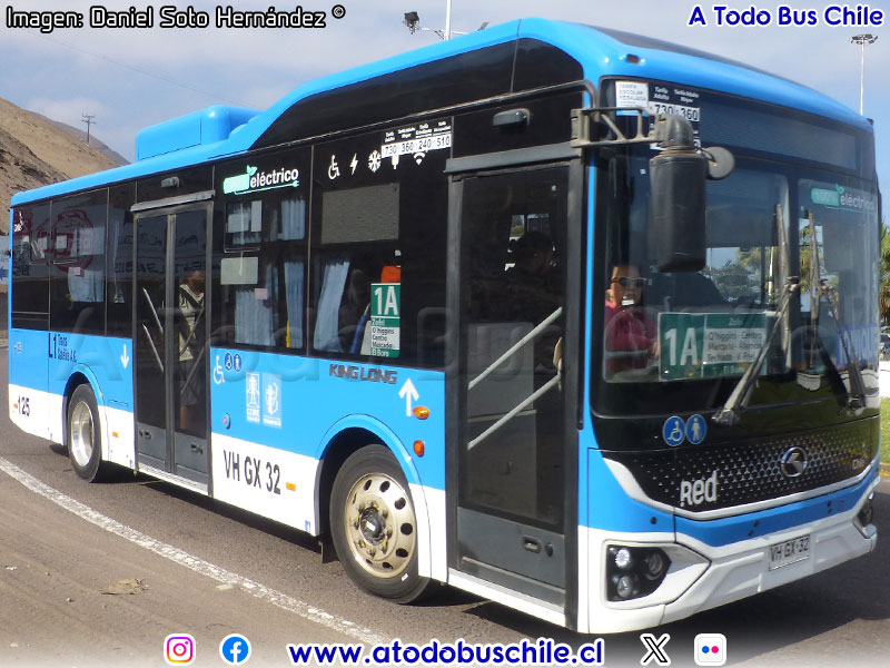 King Long XMQ6900G E-Tech / Línea N° 1A Trans Satélite (Iquique)