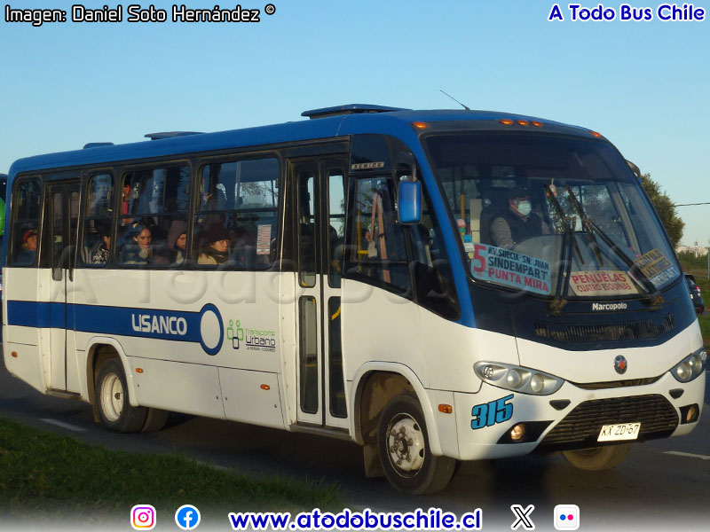 Marcopolo Senior / Mercedes Benz LO-916 BlueTec5 / Línea San Juan Coquimbo LISANCO