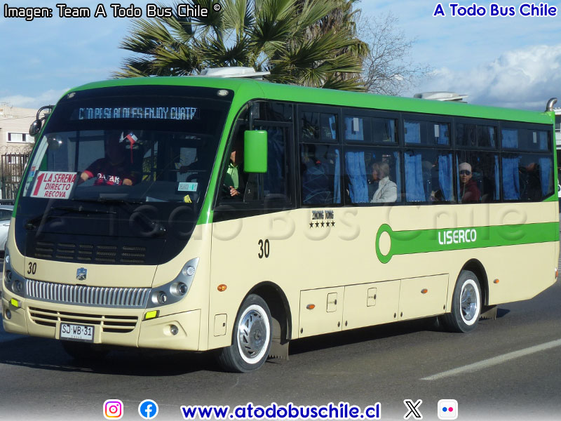Zhong Tong Triumph LCK6850D Euro5 / Línea La Serena Coquimbo LISERCO