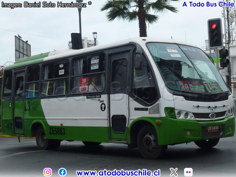 Maxibus Astor / Mercedes Benz LO-914 / Línea N° 10 Iquique