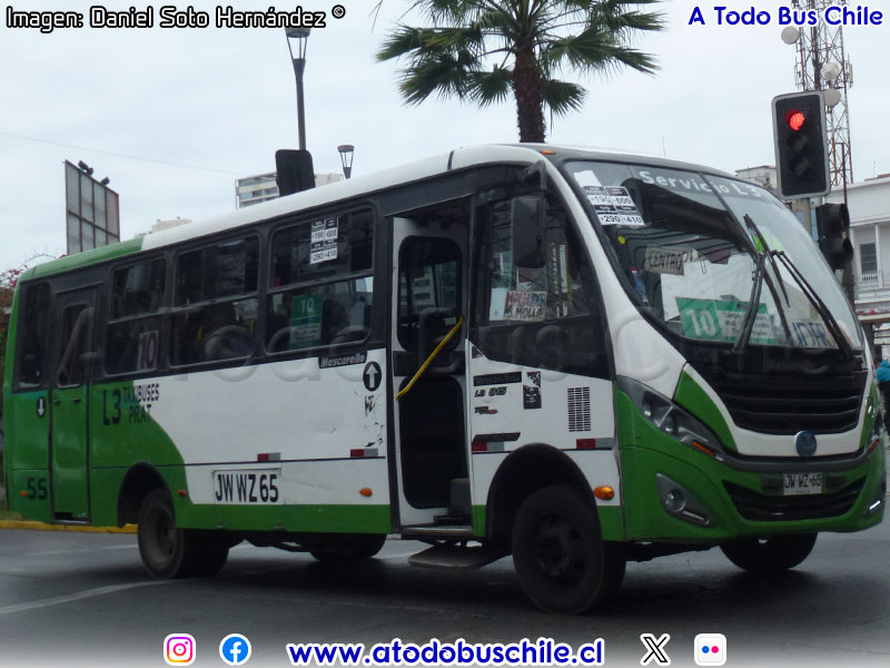 Mascarello Gran Micro / Mercedes Benz LO-915 / Línea N° 10 Iquique