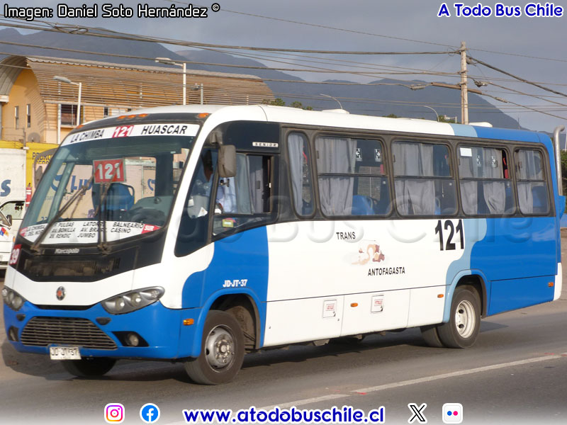 Marcopolo Senior / Mercedes Benz LO-916 BlueTec5 / Línea N° 121 Trans Antofagasta