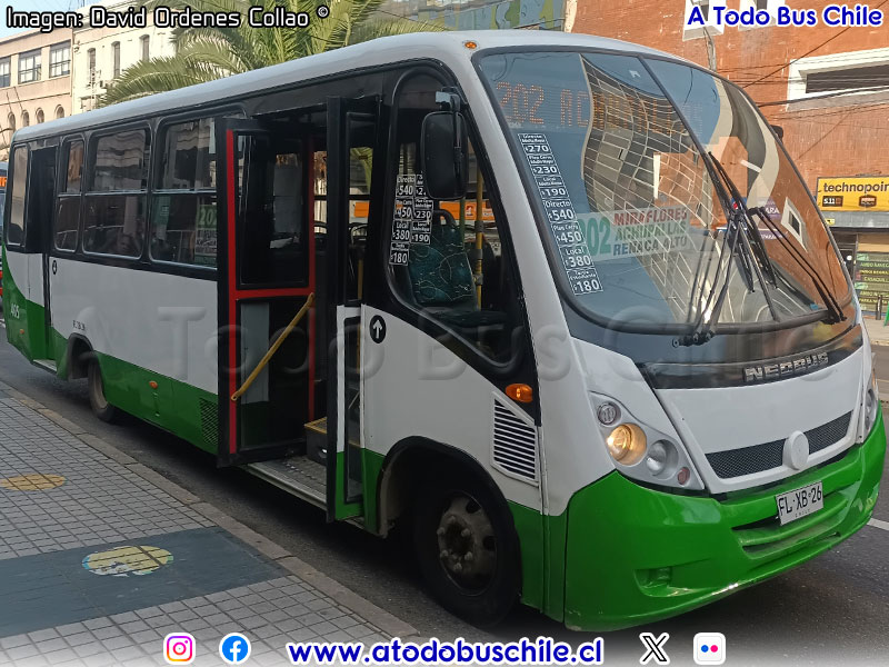 Neobus Thunder + / Mercedes Benz LO-915 / TMV 2 Viña Bus S.A.