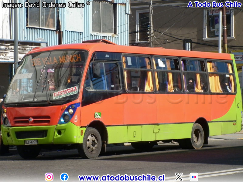 Induscar Caio Foz / Mercedes Benz LO-915 / TMV 5 Gran Valparaíso S.A.