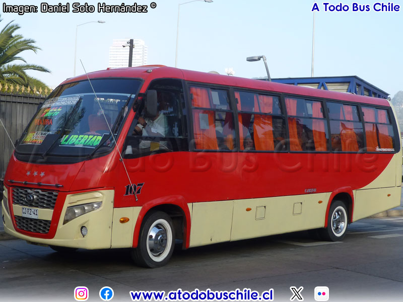 Volare W9 Urbano / Agrale MA-9.2 Euro V  / TMV 6 Gran Valparaíso S.A.