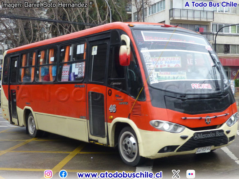 Marcopolo Senior / Mercedes Benz LO-915 / TMV 6 Gran Valparaíso S.A.