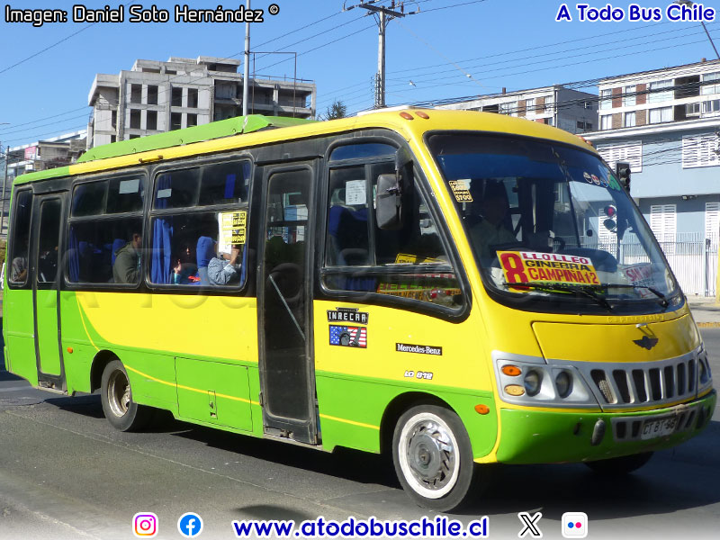 Inrecar Capricornio 2 / Mercedes Benz LO-812 / A. G. Buses San Antonio