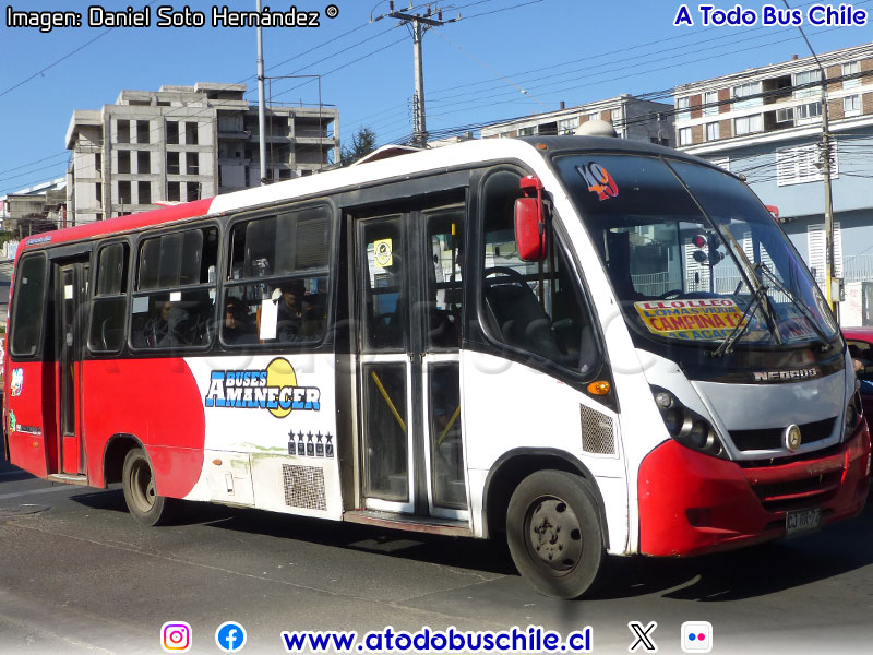 Neobus Thunder + / Mercedes Benz LO-915 / Buses Amanecer S.A. (San Antonio)