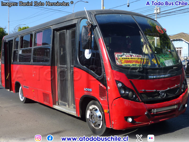 Neobus Thunder + / Mercedes Benz LO-915 / Buses Nuevo Amanecer S.A. (San Antonio)